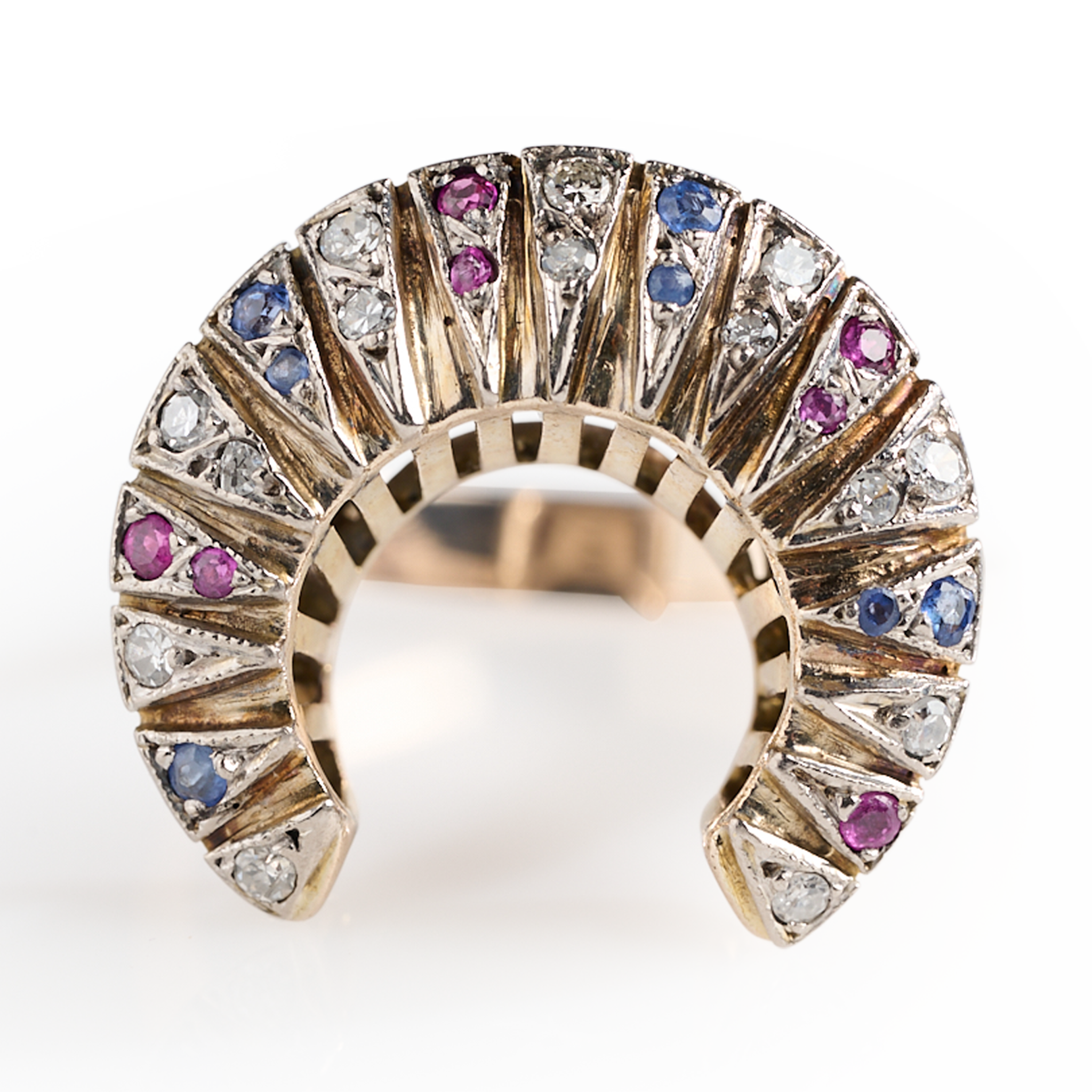 Art Deco Horse Shoe Ring