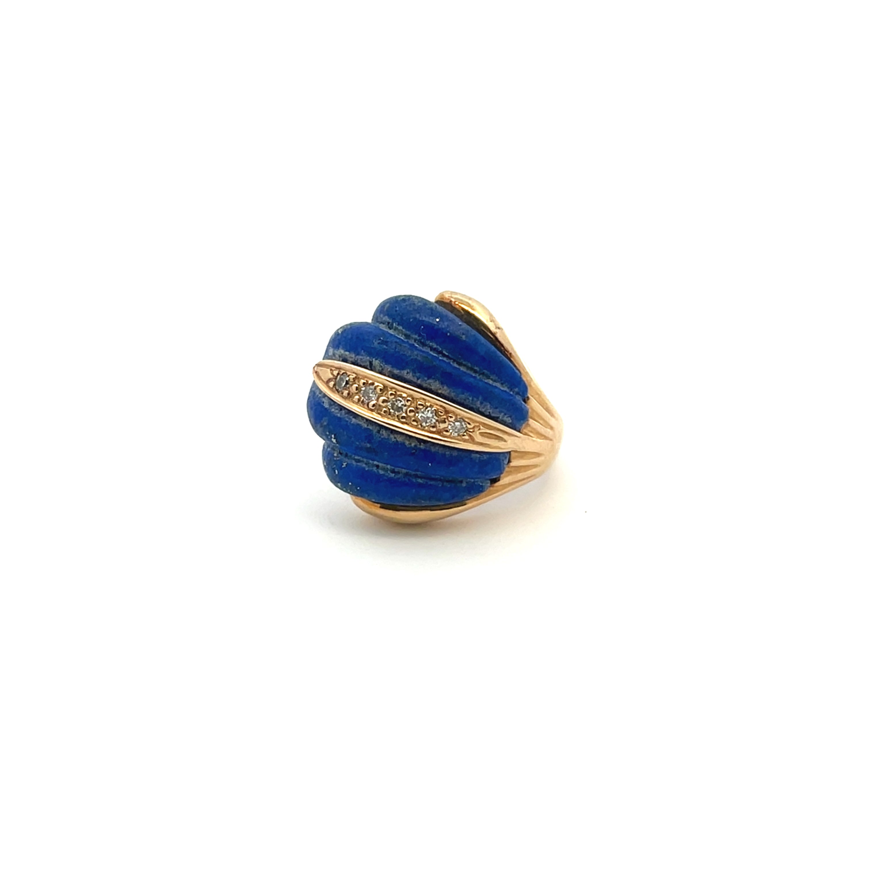 Lapis Cocktail Ring